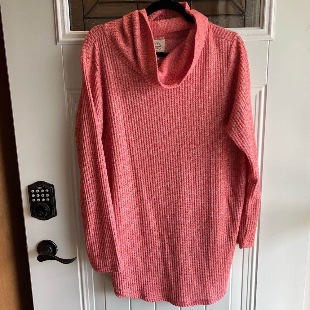 St Johns Bay Cowl Neck Long Sleeve Size XLarge